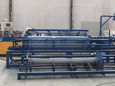 Chain link wire mesh machinery