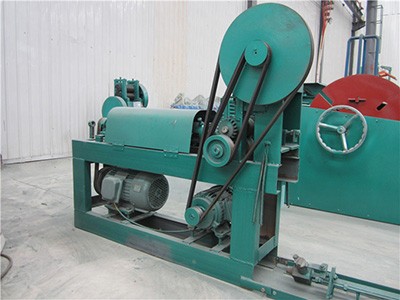 Straightening and cutting machine